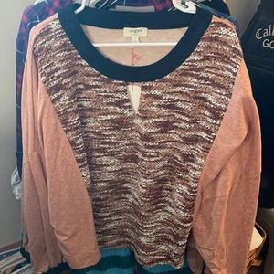 Umgee Heathered Top